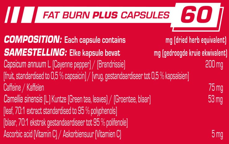 Herbex Fat Burn Plus For Women - 60 Caps