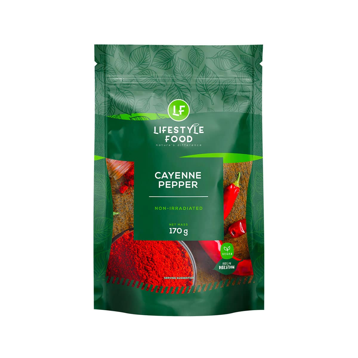 Lifestyle Food Cayenne Pepper Non-Irradiated - 170g