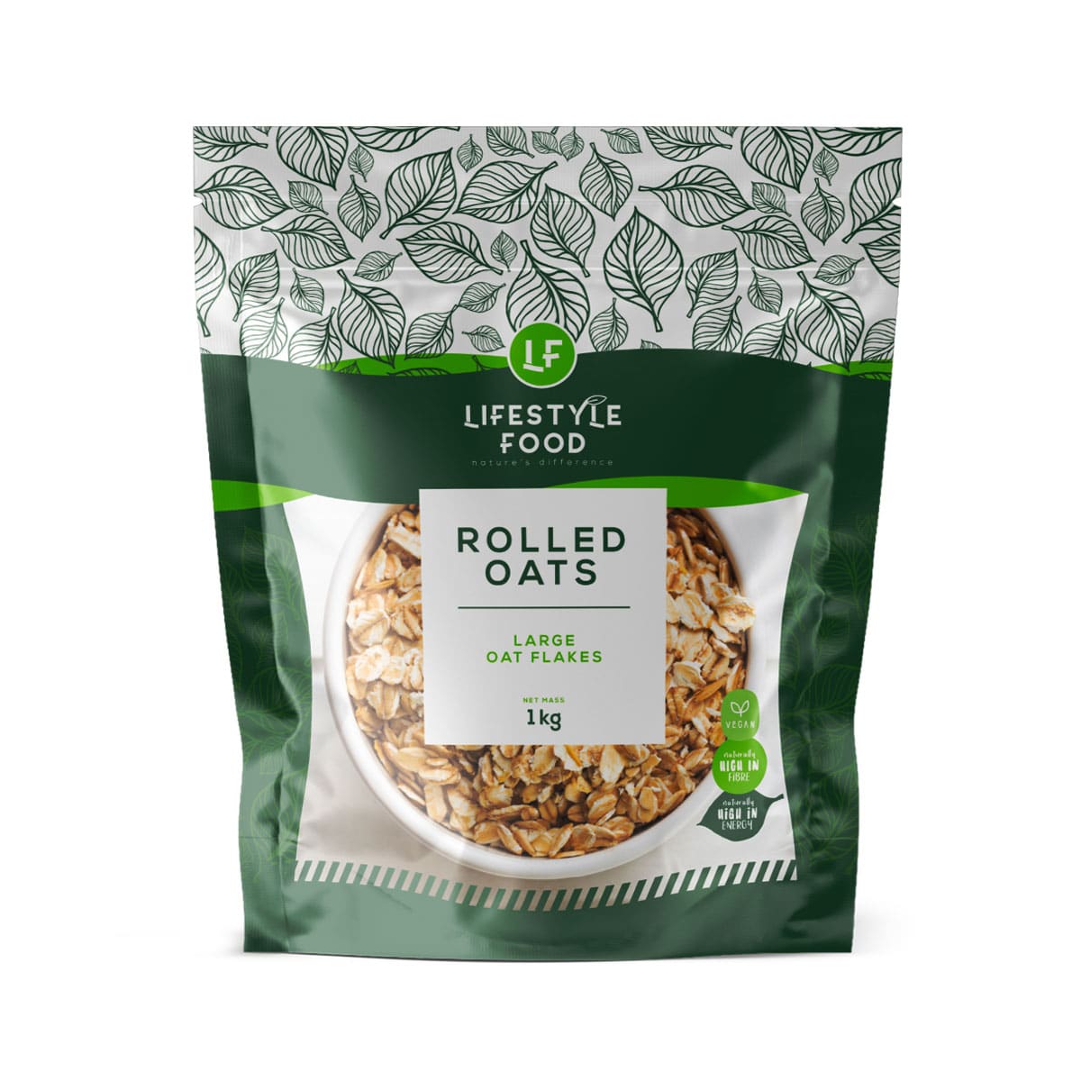 Lifestyle Food Rolled Oats Large - 1kg