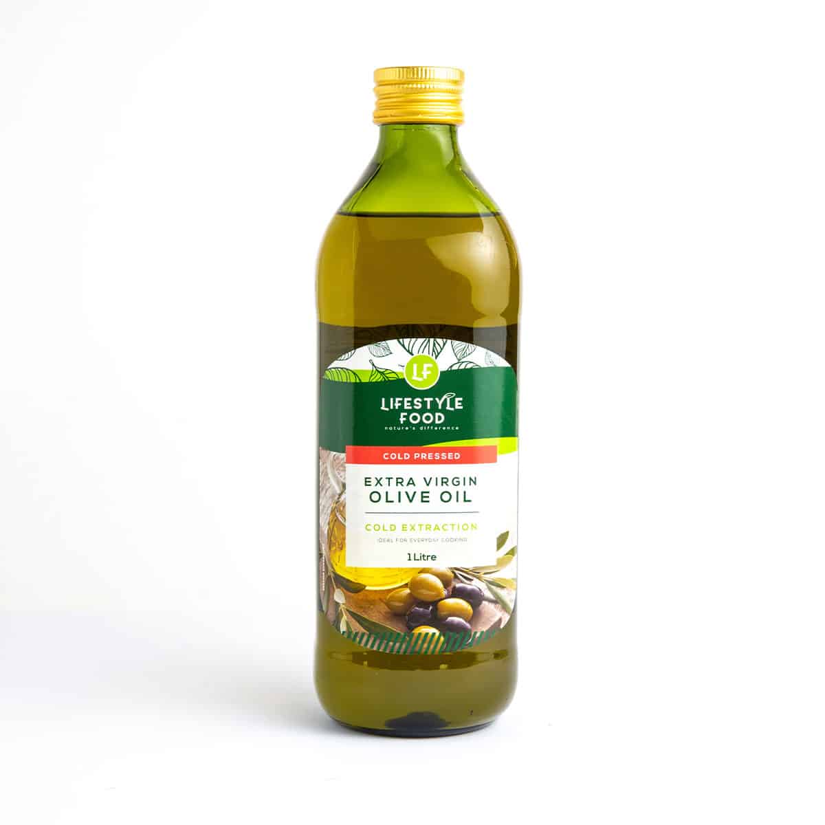 Lifestyle Food Cold Pressed Extra Virgin Olive Oil - 1 Litre
