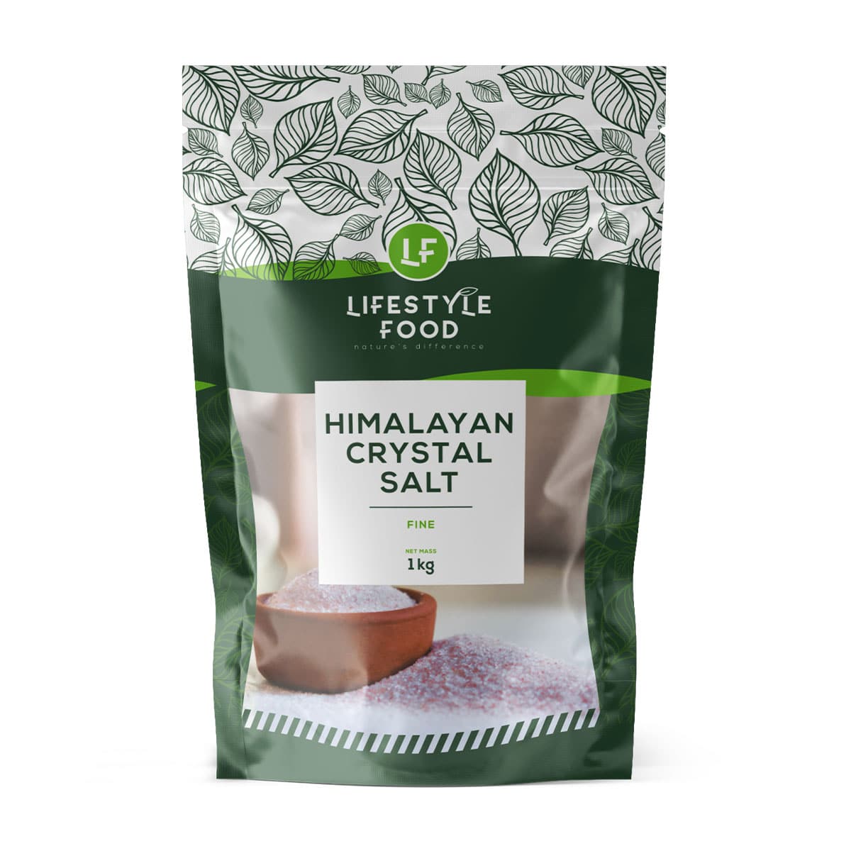 Lifestyle Food Fine Himalayan Crystal Salt Refill - 1kg