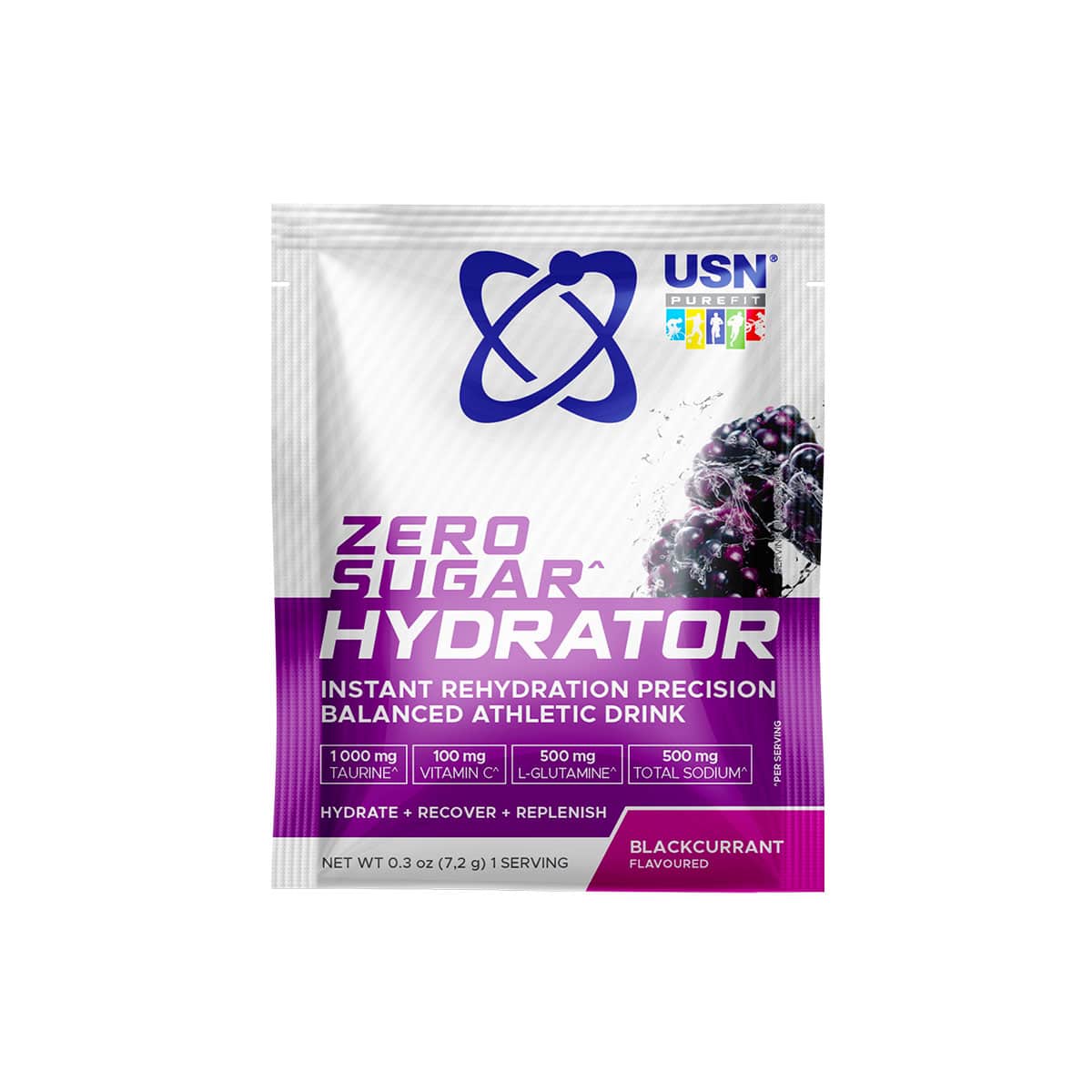 USN Zero Sugar Hydrator Sachet Blackcurrant - 7g