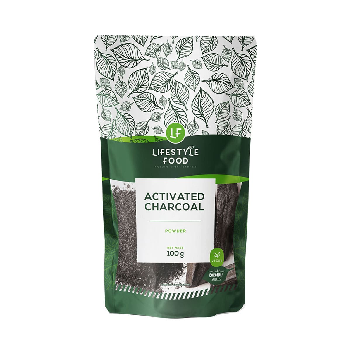 Lifestyle Food Activated Charcoal Powder - 100g