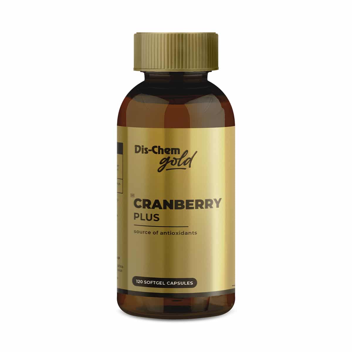 Dis-Chem Gold Cranberry Plus - 120 Softgel Caps