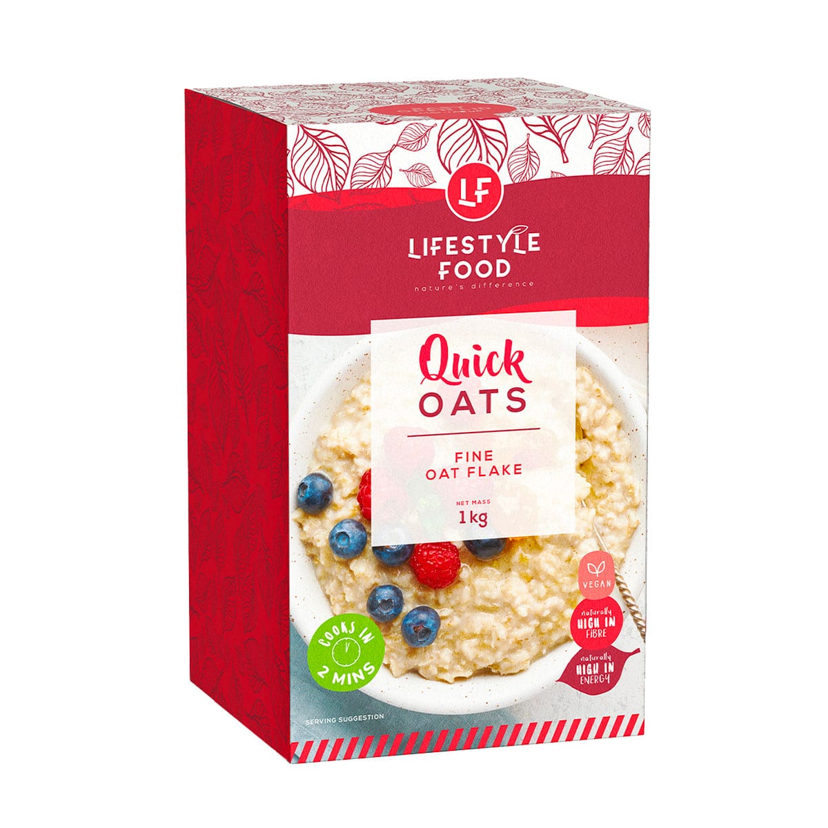 Lifestyle Food Quick Oats Value Pack - 1kg