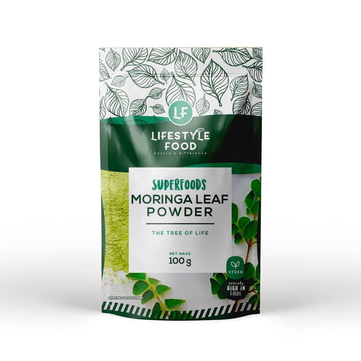Lifestyle Food Superfoods Moringa Leaf Powder - 100g