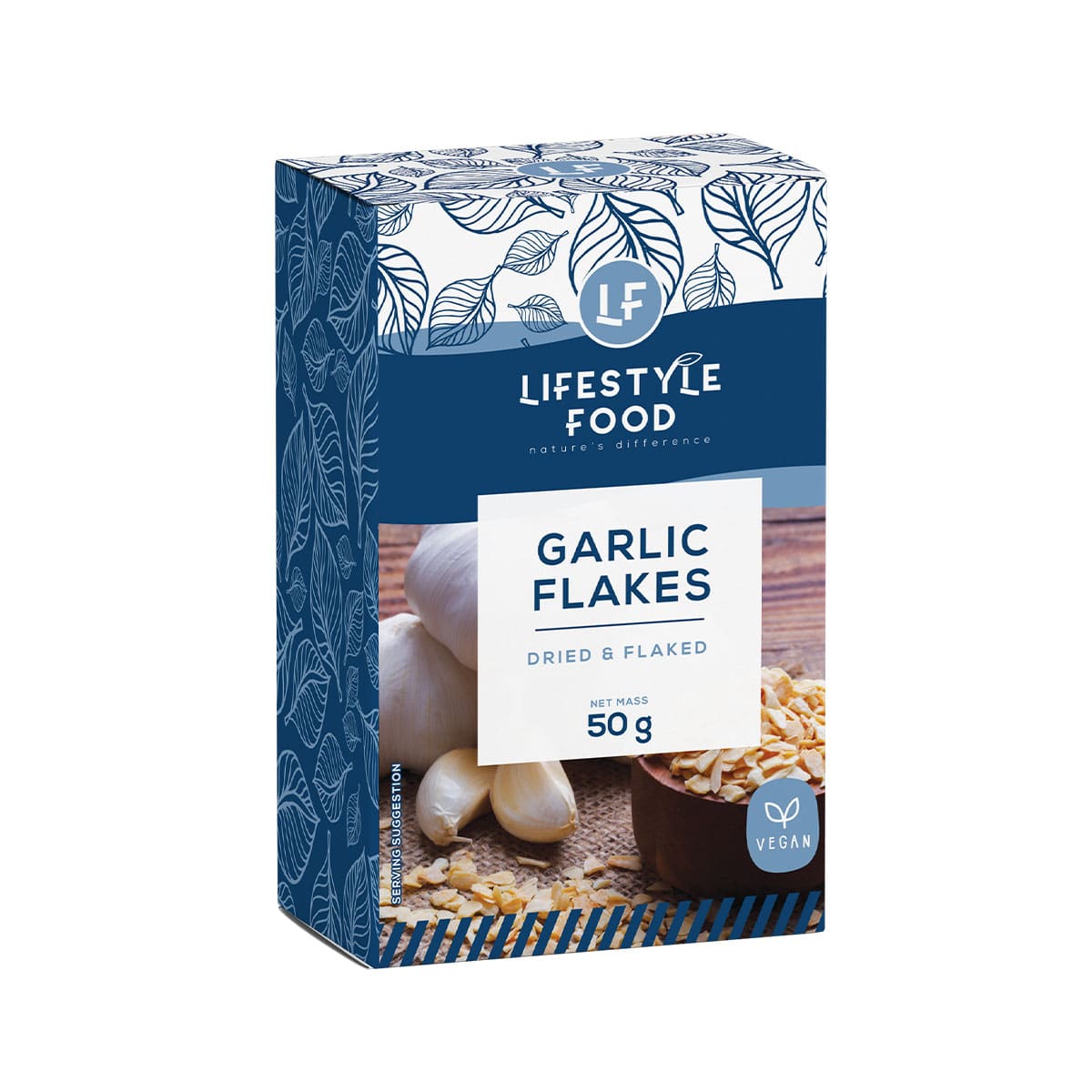 Lifestyle Food Garlic Flakes Spice Refill - 50g