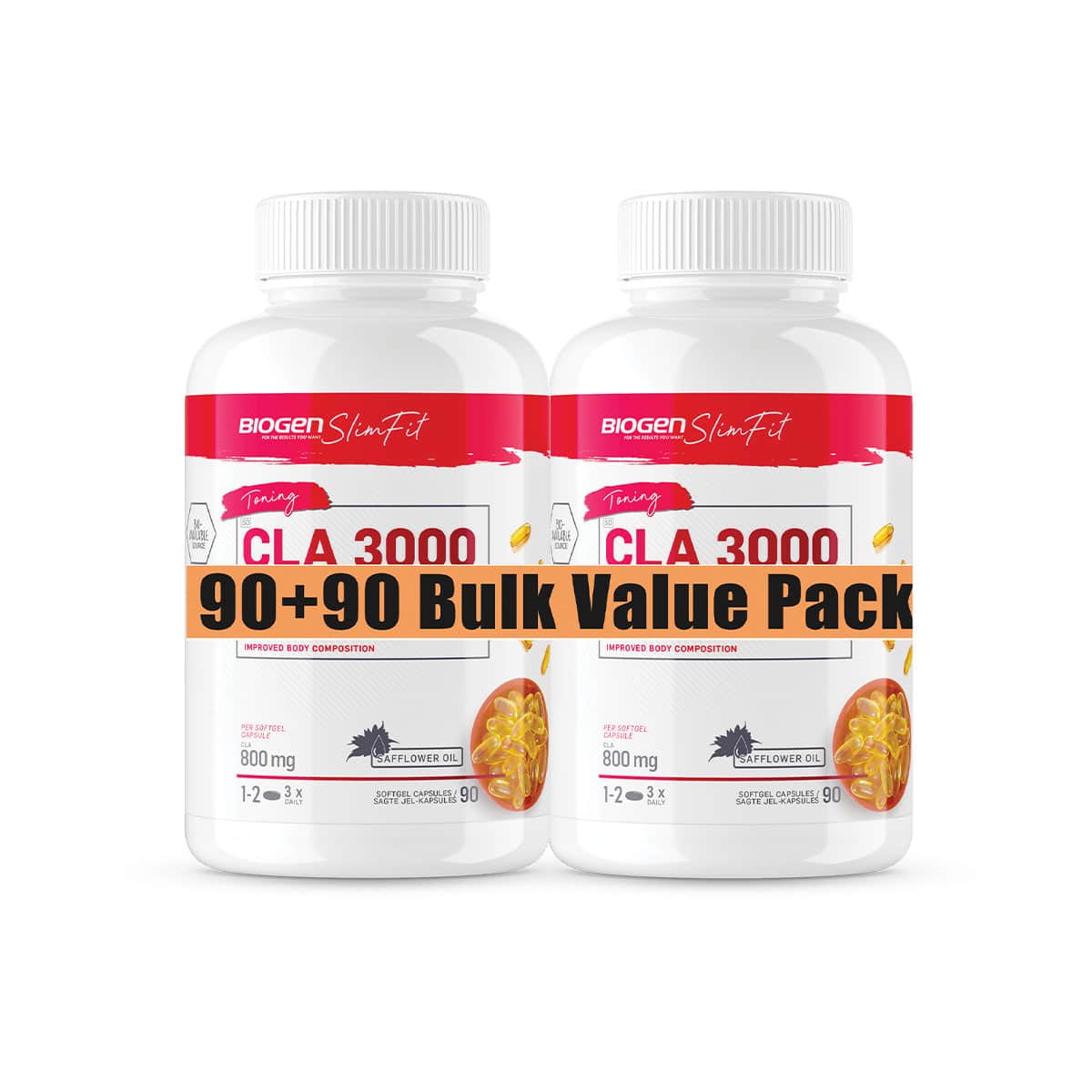 Biogen CLA 3000 Value Pack - 180 Softgel Caps
