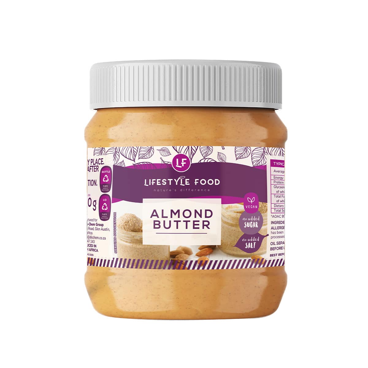 Lifestyle Food Almond Butter - 350g