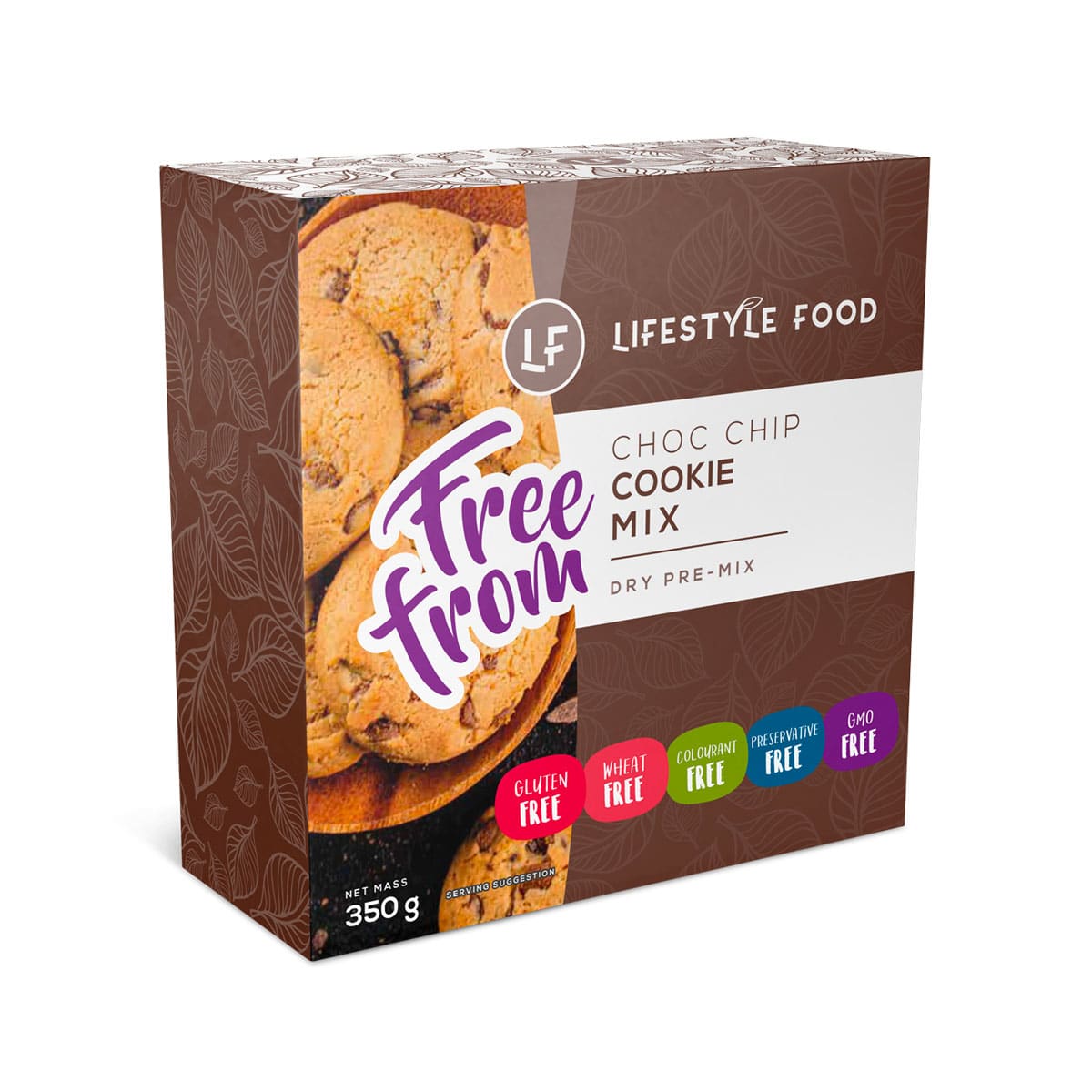 Lifestyle Food Gluten Free Choc Chip Cookie Mix - 375g