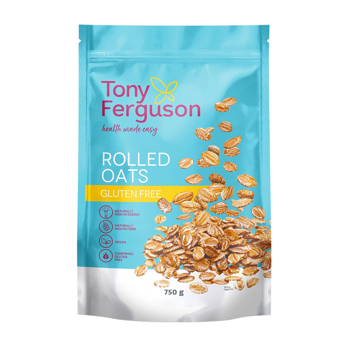Tony Ferguson Rolled Oats Gluten Free - 750g
