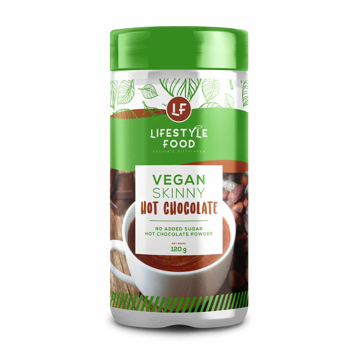 Lifestyle Food Vegan Skinny Hot Chocolate - 120g
