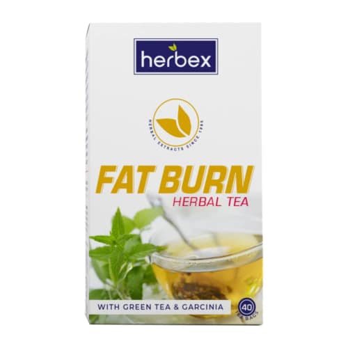 Herbex Fat Burn Herbal Tea Value Pack - 40 Teabags