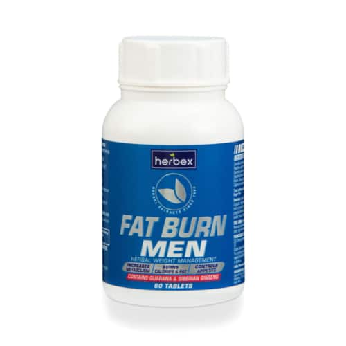 Herbex Fat Burn Tabs For Men - 60 Tabs