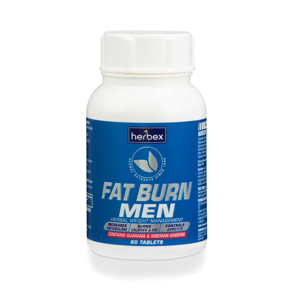 Herbex Fat Burn Tabs For Men 60 Tabs DisChem Living Fit
