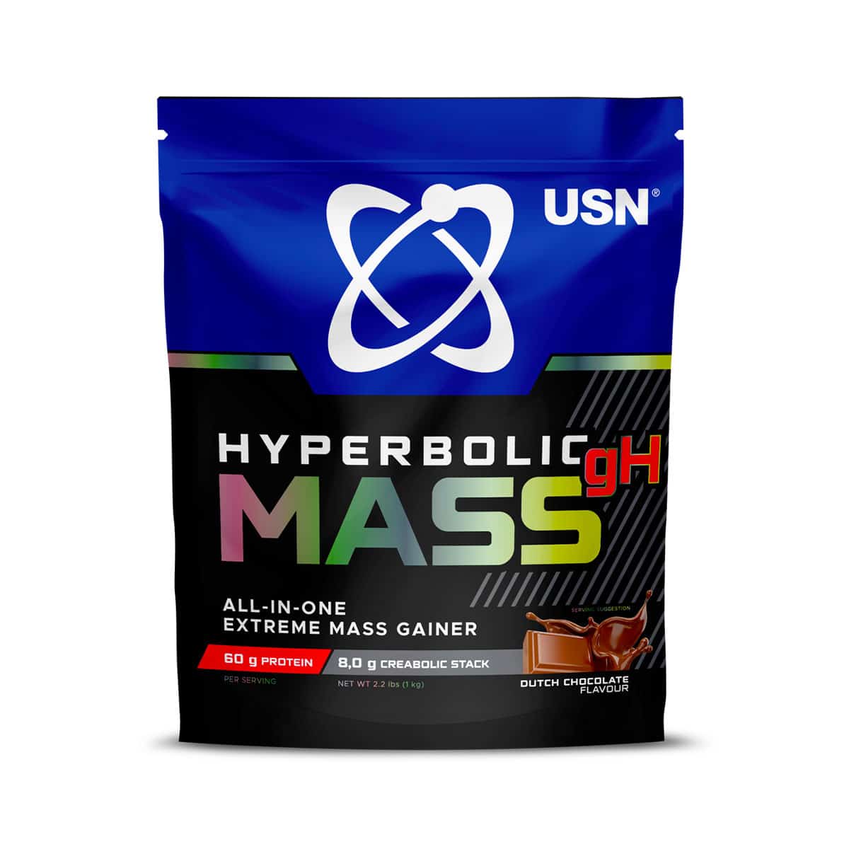 USN Hyperbolic Mass gH Chocolate - 1kg