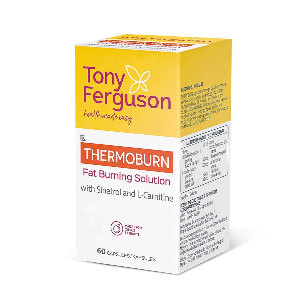 Tony Ferguson Thermoburn Fat Burning Solution - 60s