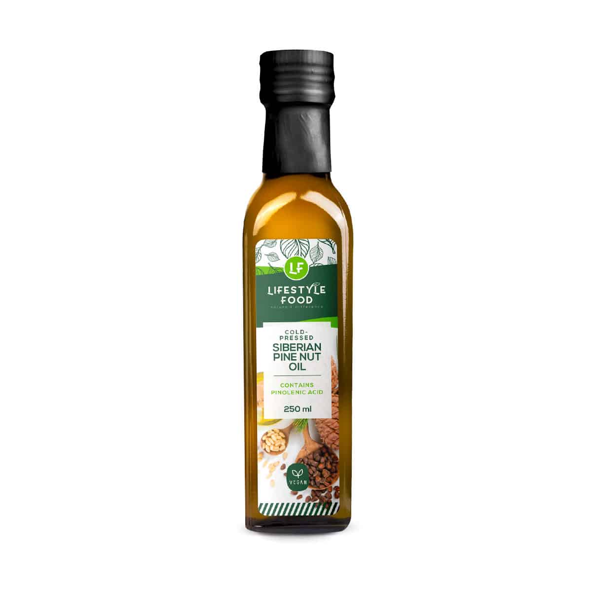 Lifestyle Food Cold Pressed Siberian Pine Nut Oil - 250ml