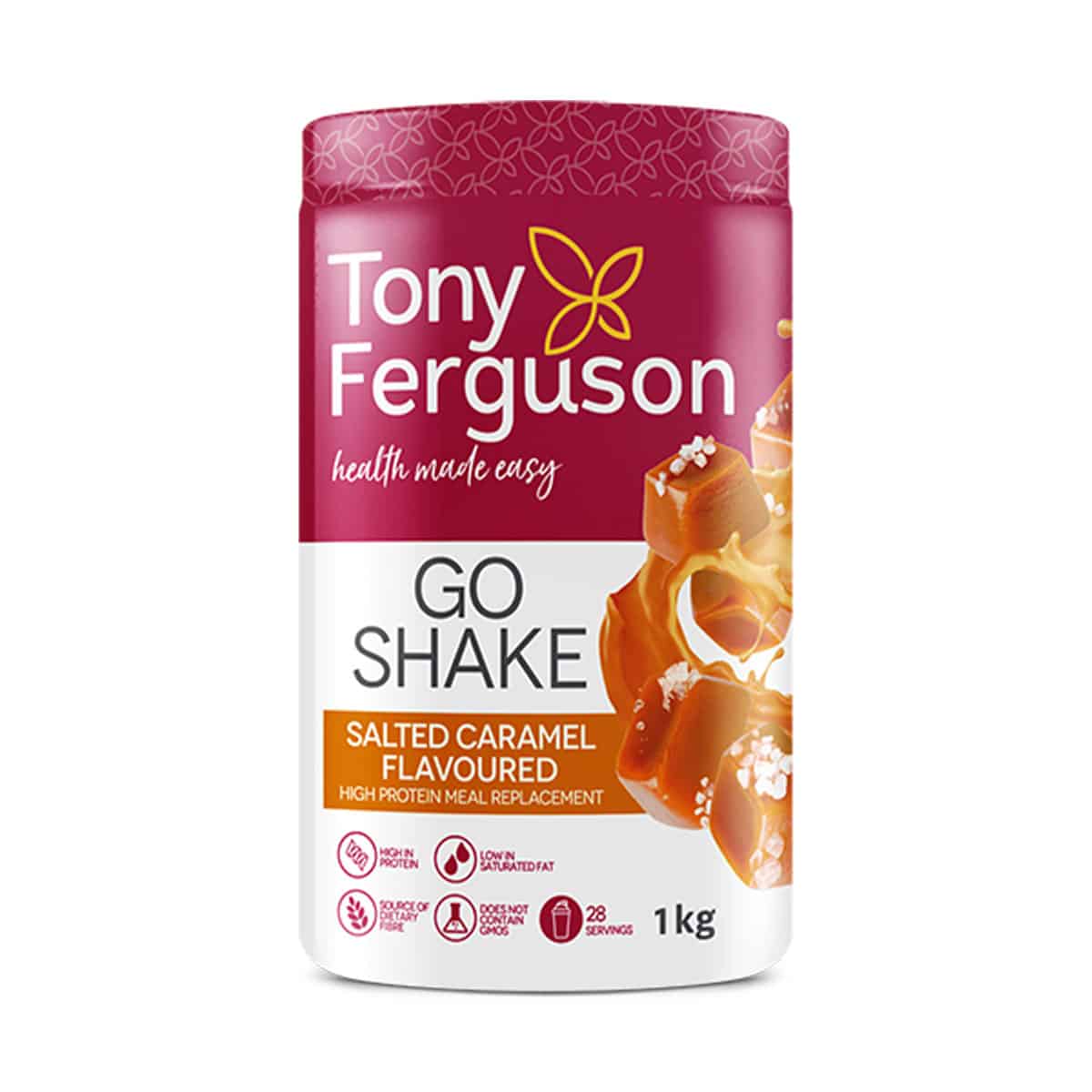 Tony Ferguson GO Shake Salted Caramel - 1kg