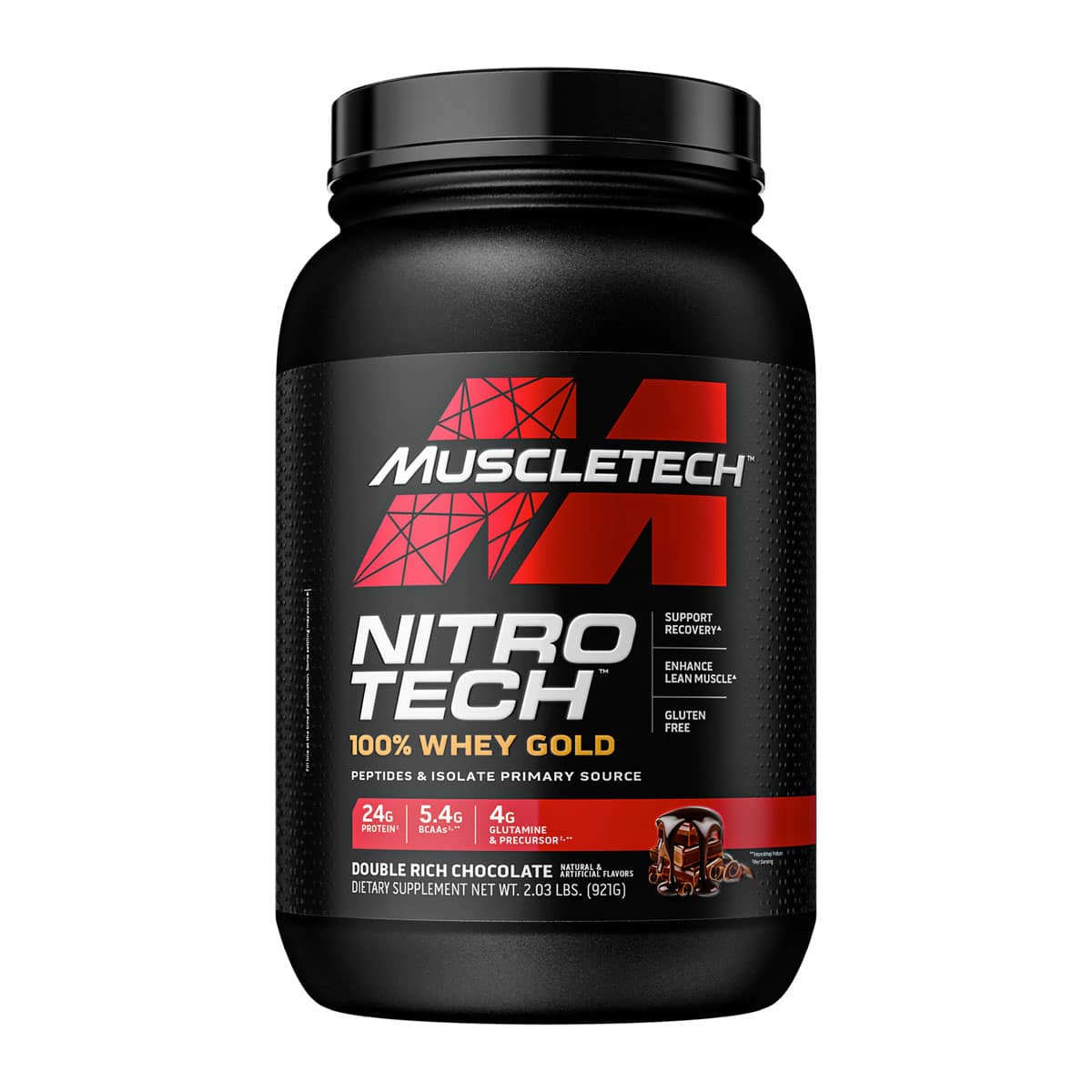 Muscletech Nitro Tech 100% Whey Gold Chocolate - 921g