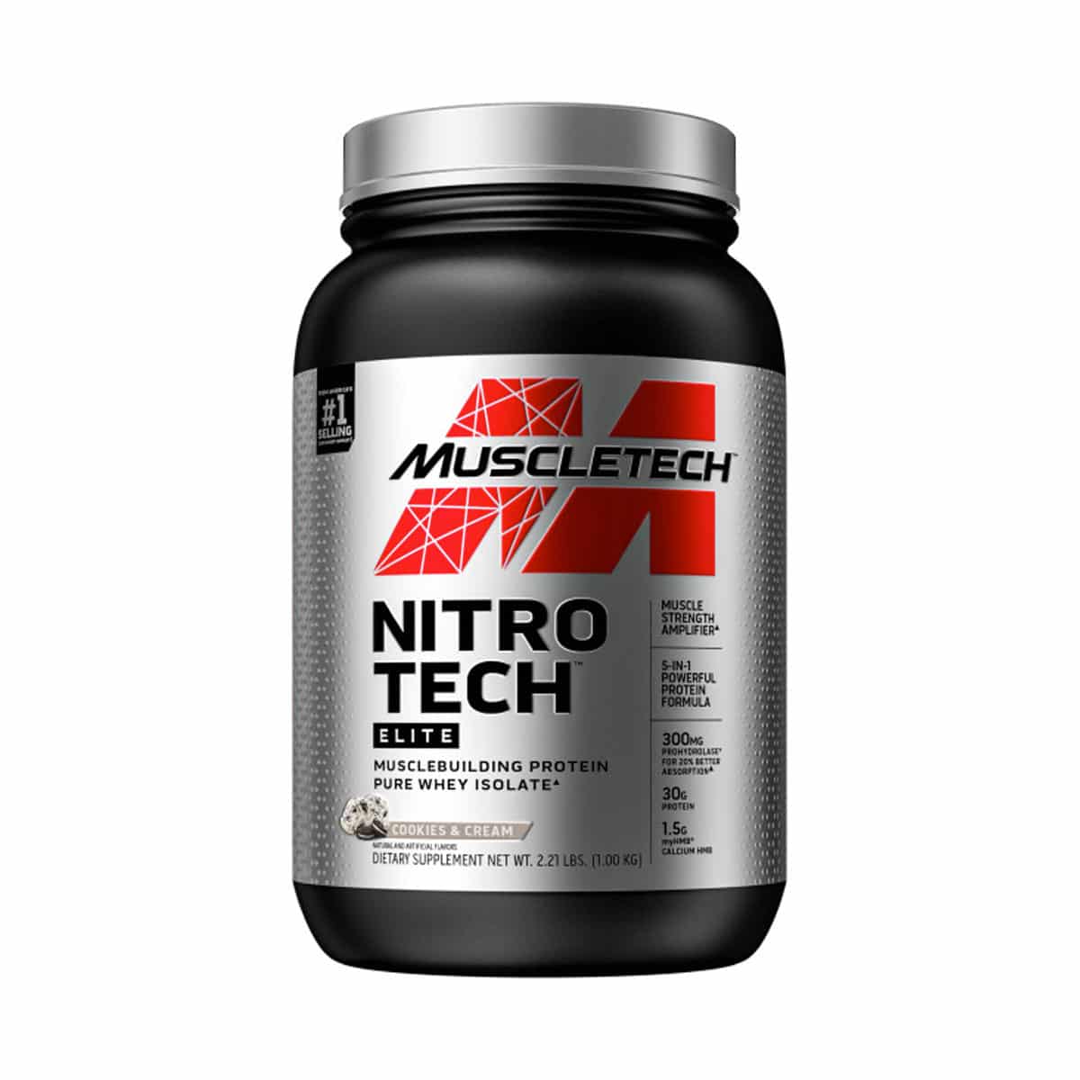 Muscletech Nitro Tech Elite Cookies & Cream - 1kg