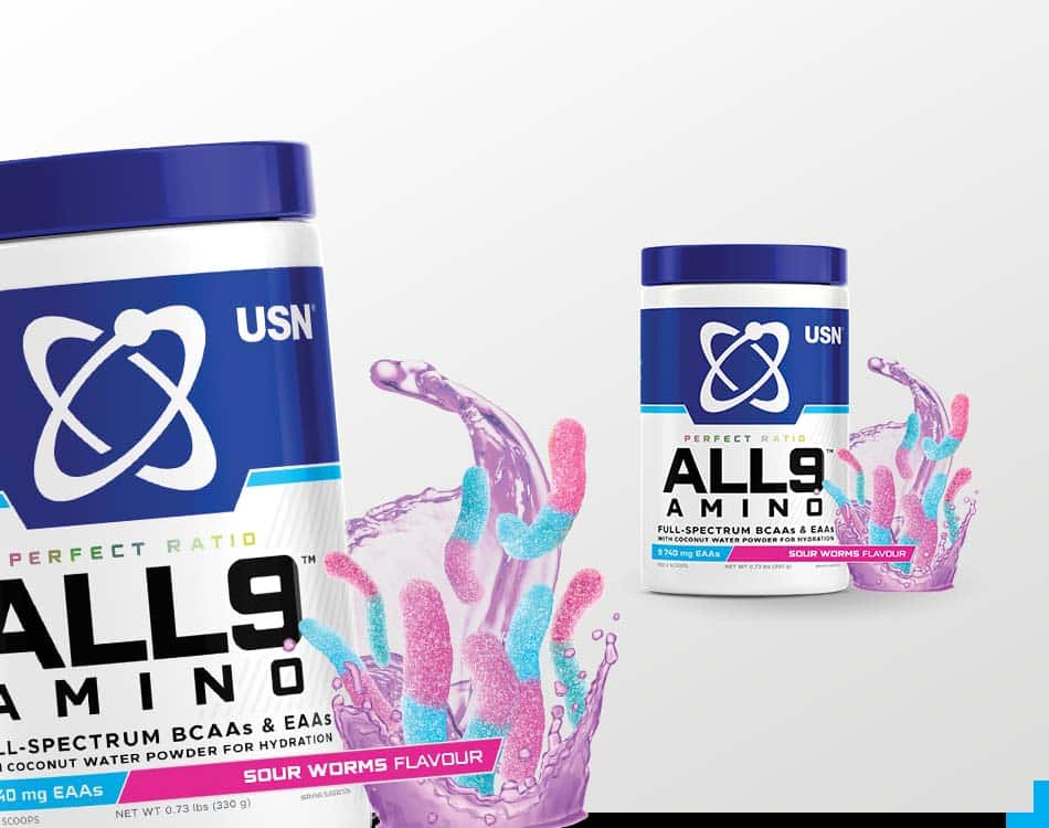 USN ALL9™ Amino now in Sour Worms flavour